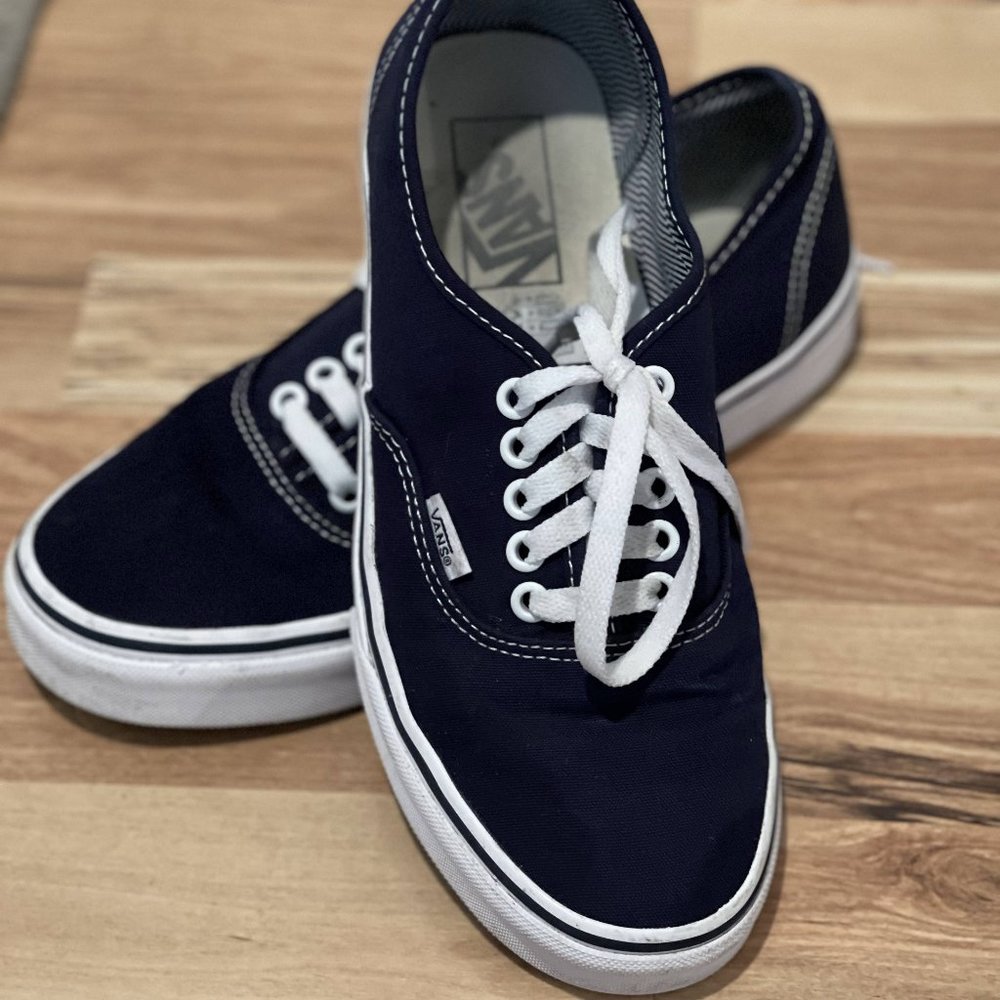 Classic Vans Navy Blue